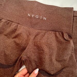 NVGTN Contour Seamless Leggings in BROWN
